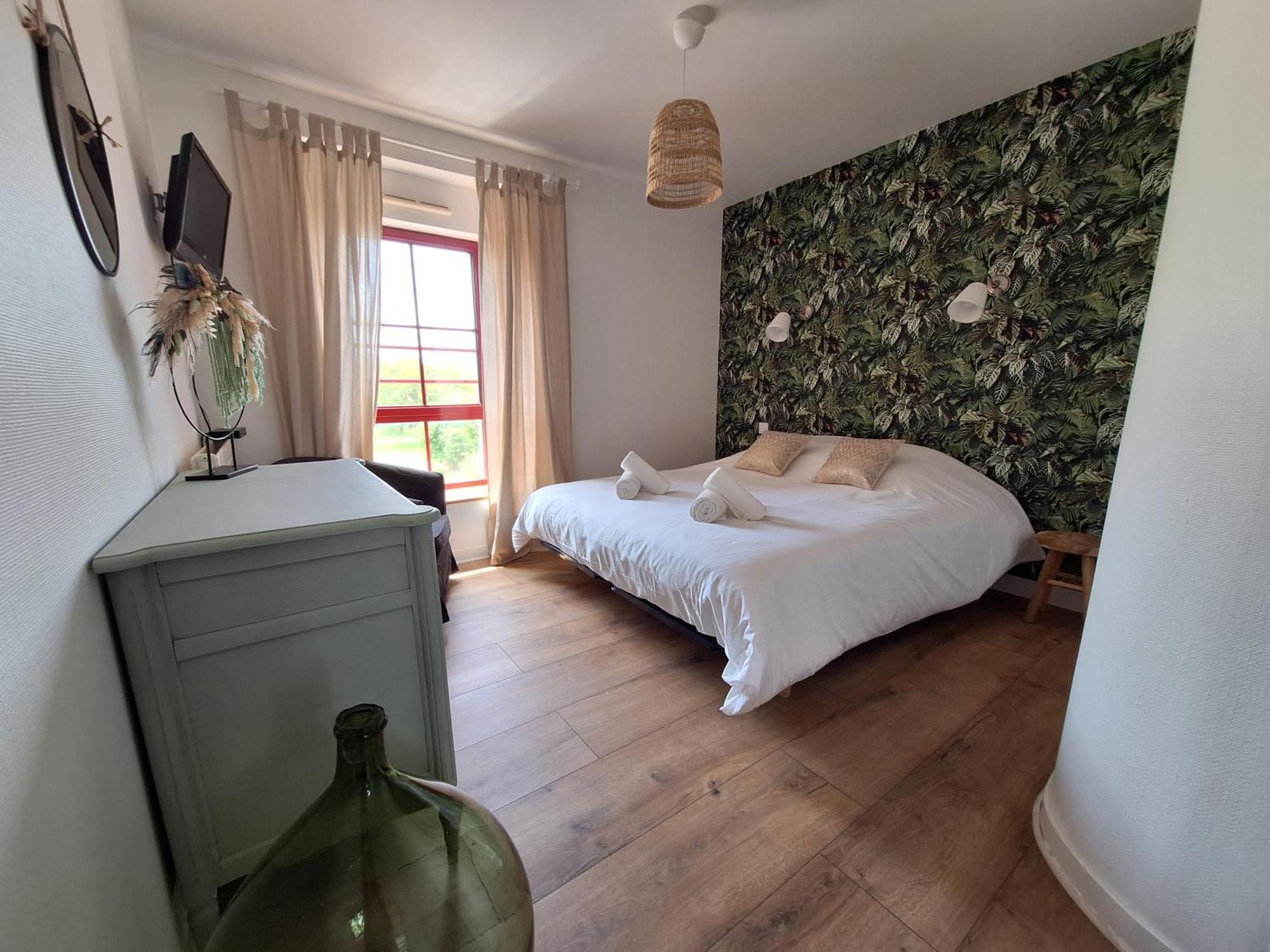 Domaine De Bobehec - Gite De Groupe, Chambres & Salle - 23 Personnes - Morbihan Proche Vannes Et Plages La Vraie-Croix Pokój zdjęcie